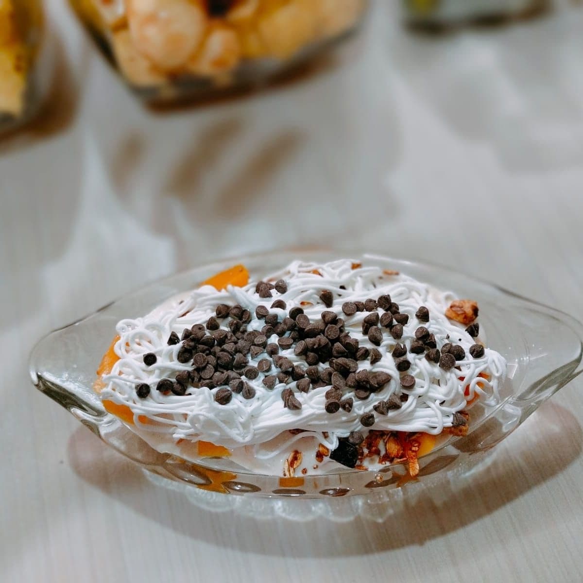 Duraznos con Crema