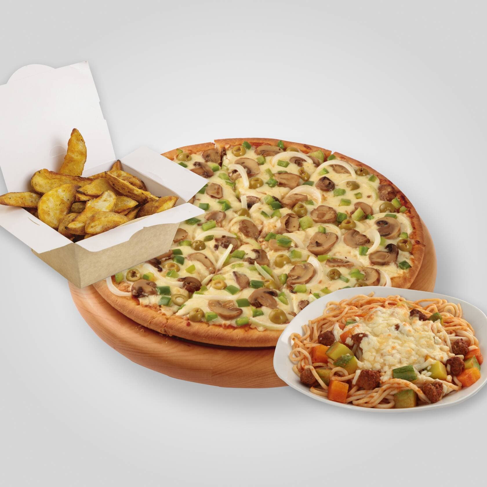 Combo Pizza Familiar + Complemento Grande