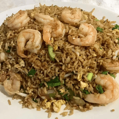 Arroz Frito con Camarones