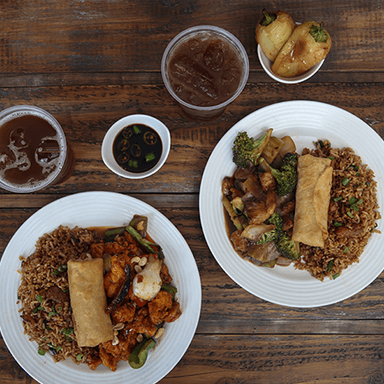 Promo 2 Paquetes 1 + Rollo Oriental de Pollo