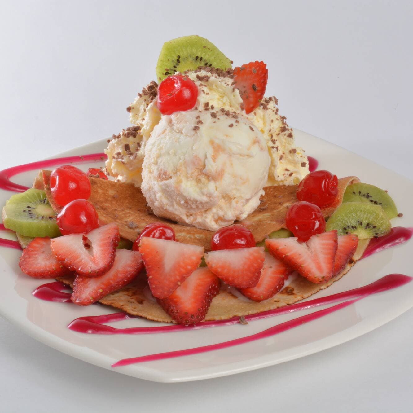 Crepes Kiwi Fresa