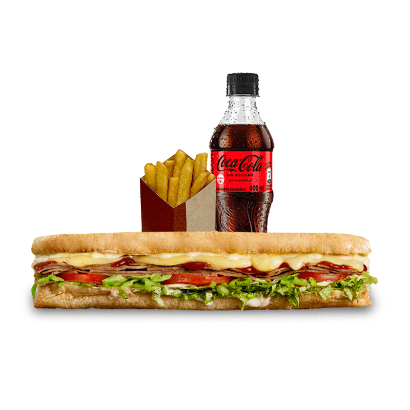 Combo Personal Sándwich Roast Beef
