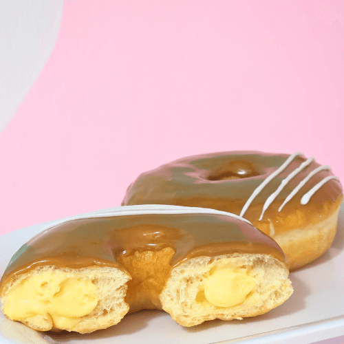 Maple Cream Donut