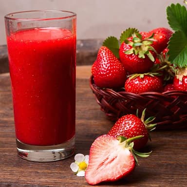 Jugo de Fresa en Agua