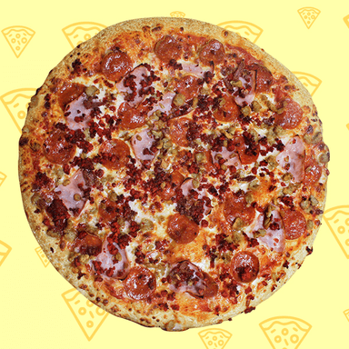 Pizza Mediana Carnívora GRATIS Soda de 600ml