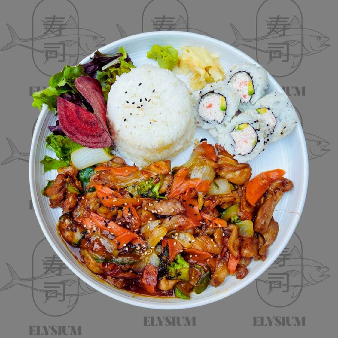 🍗 Combo Teriyaki