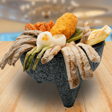 Molcajete de Arrachera y Chuleta 🔥