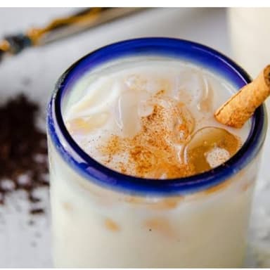 Agua Fresca Natural de Horchata de Medio
