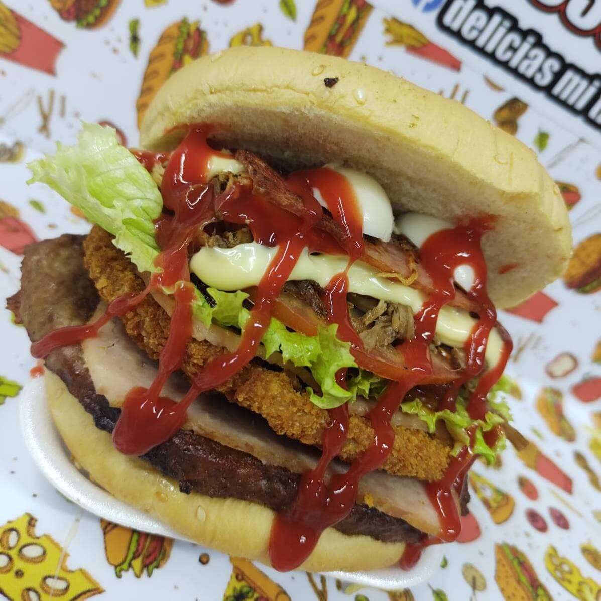Hamburguesa Mixta