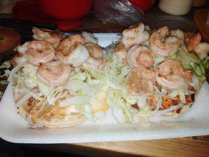 Hamburguesa de Camarón