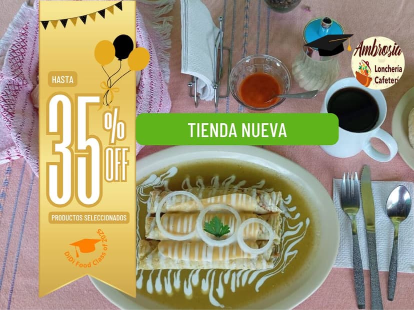 AMBROSÍA, LONCHERIA-CAFETERÍA