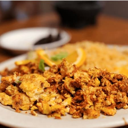 Huevos con Chorizo