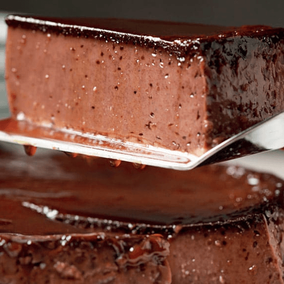 Quesillo de chocolate
