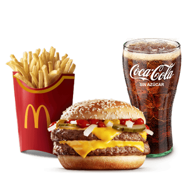 McCombo Grande Doble Cuarto de Libra