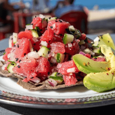 Tostada de Atun Fresco