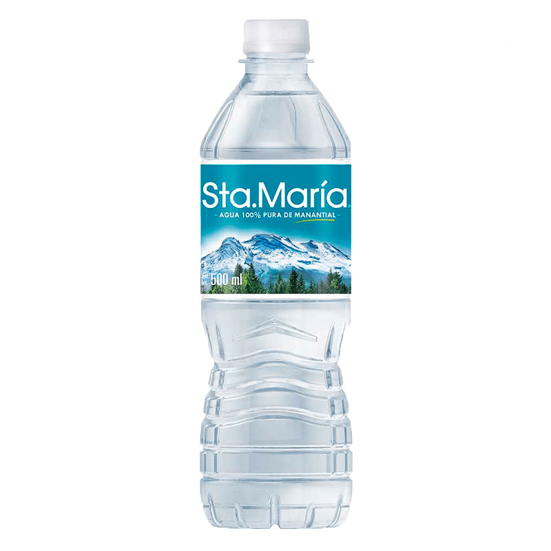 Agua embotellada 500 ml