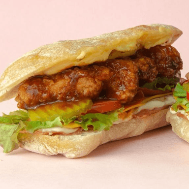 CIABATTA POLLO CRISPY MANGO HABANERO