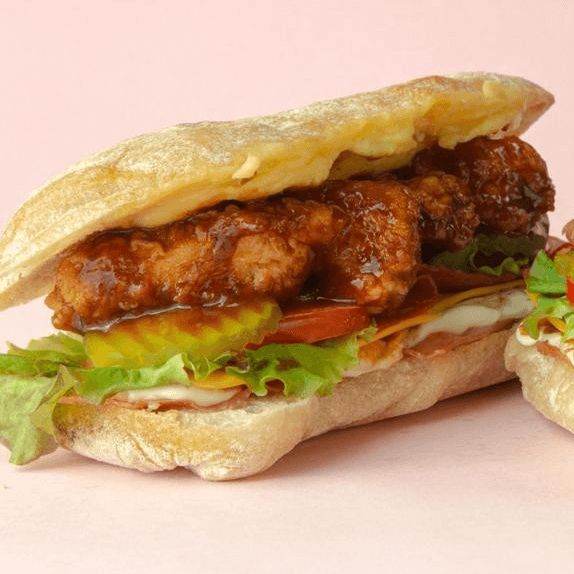 CIABATTA POLLO CRISPY MANGO HABANERO