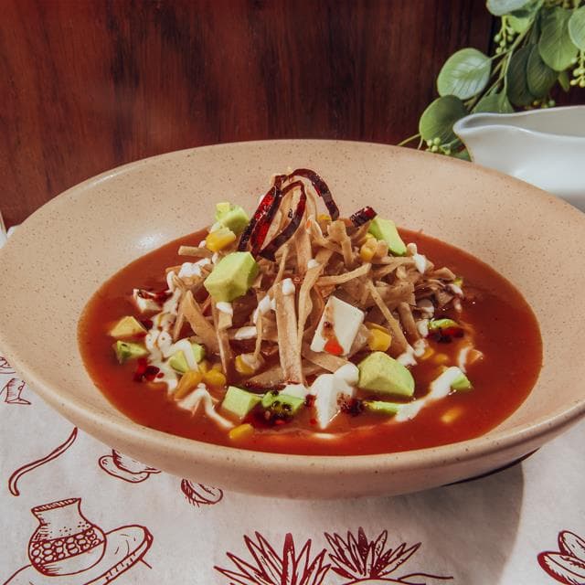 SOPA DE TORTILLA