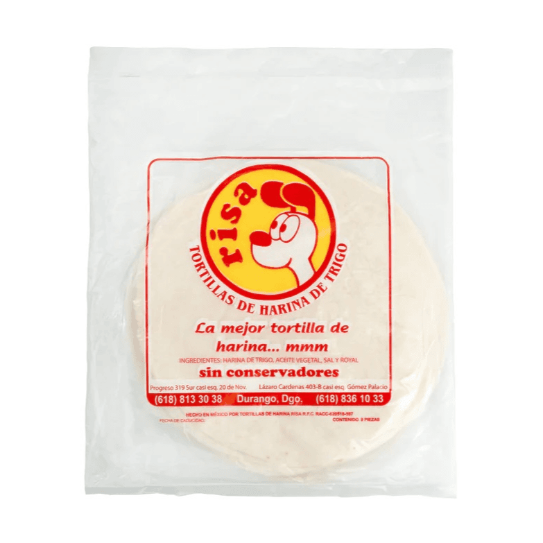 Tortilla de Harina 1/2 Kg