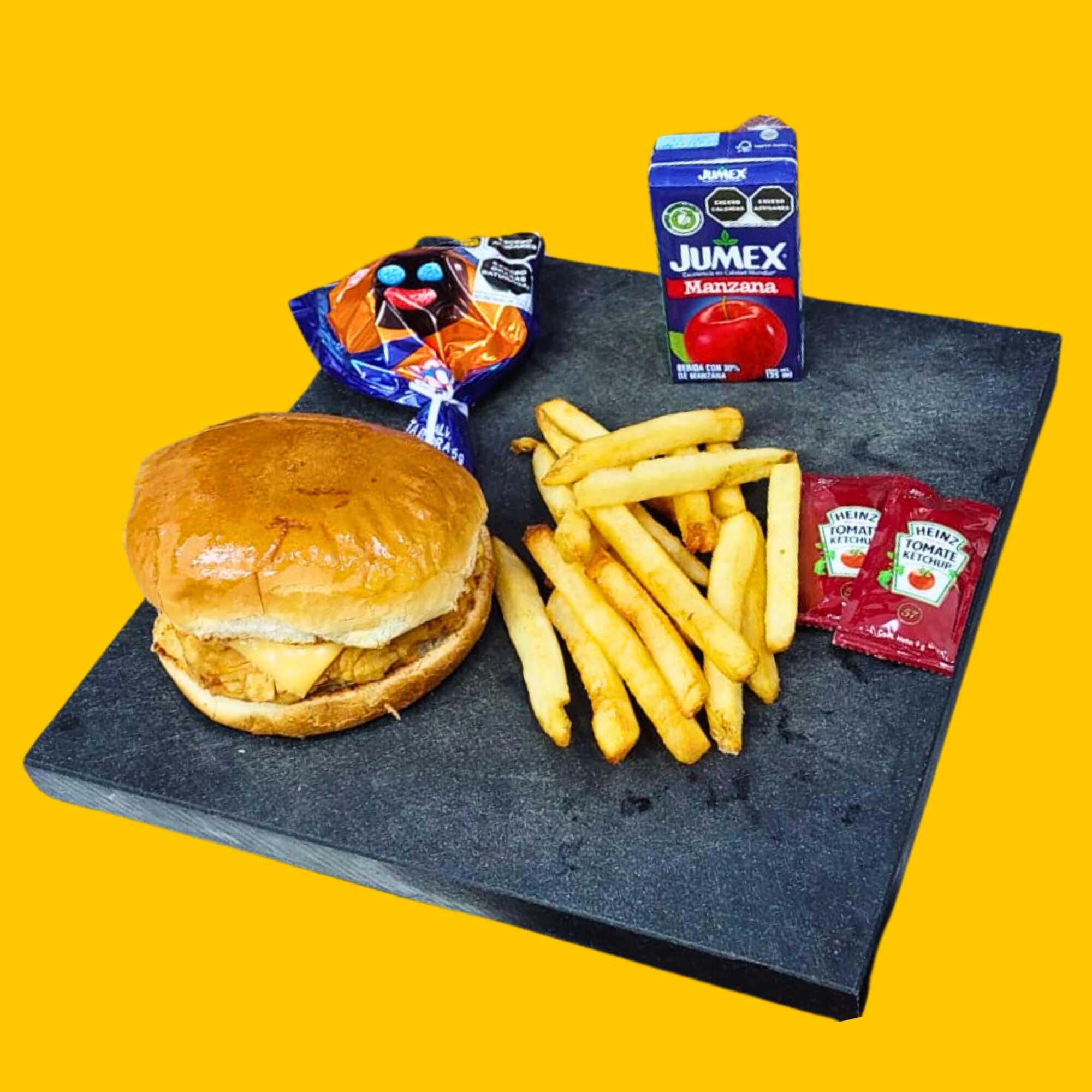 Kids Crispy Cheese Burger