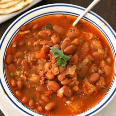 1/2 Litro de Frijoles Charros Especiales