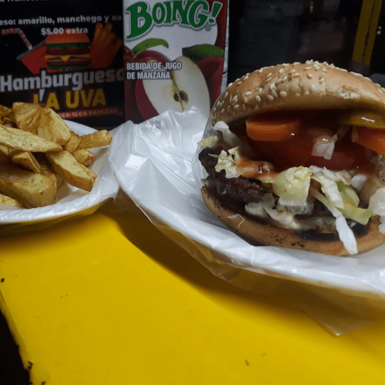 Combo Hamburguesa con Queso