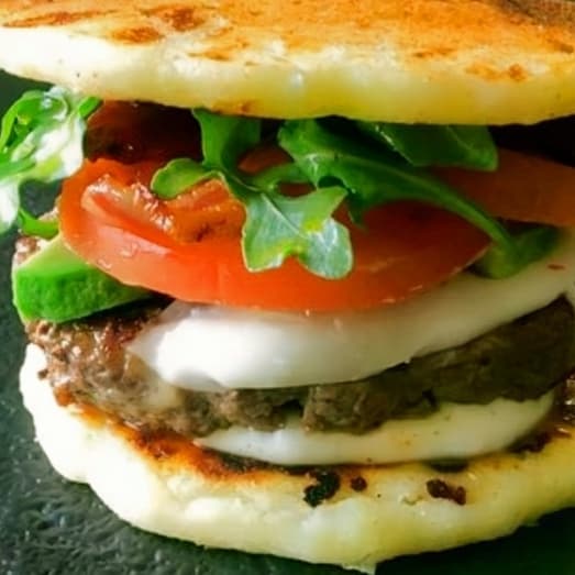 Combo ArepaBurger