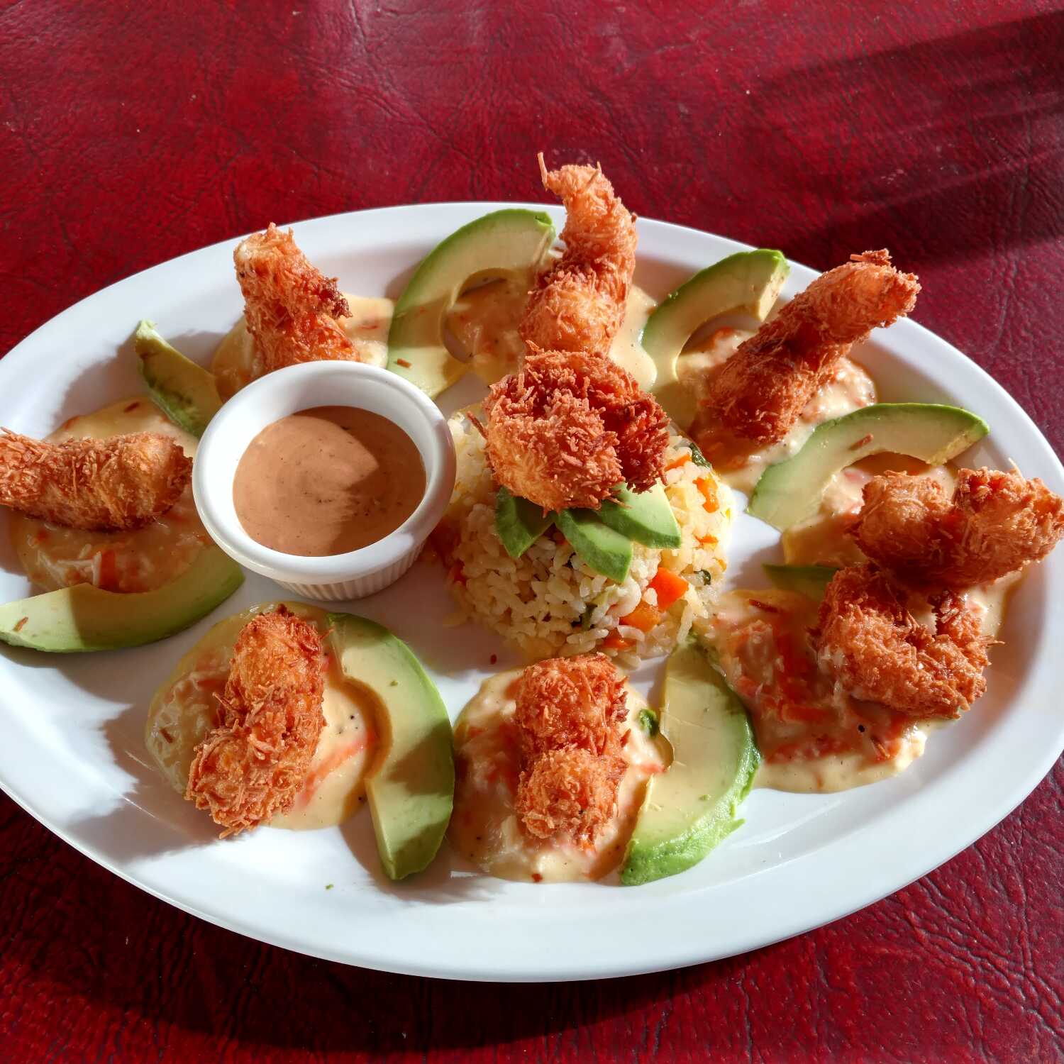 Camarones al Coco