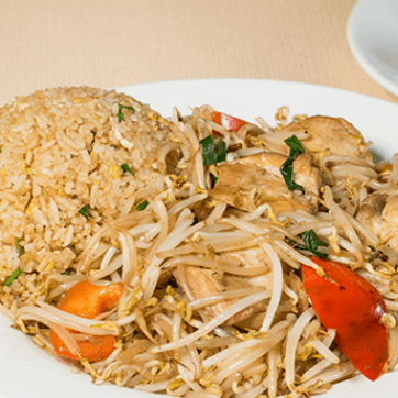 Chaufa con Frijolito Saltado