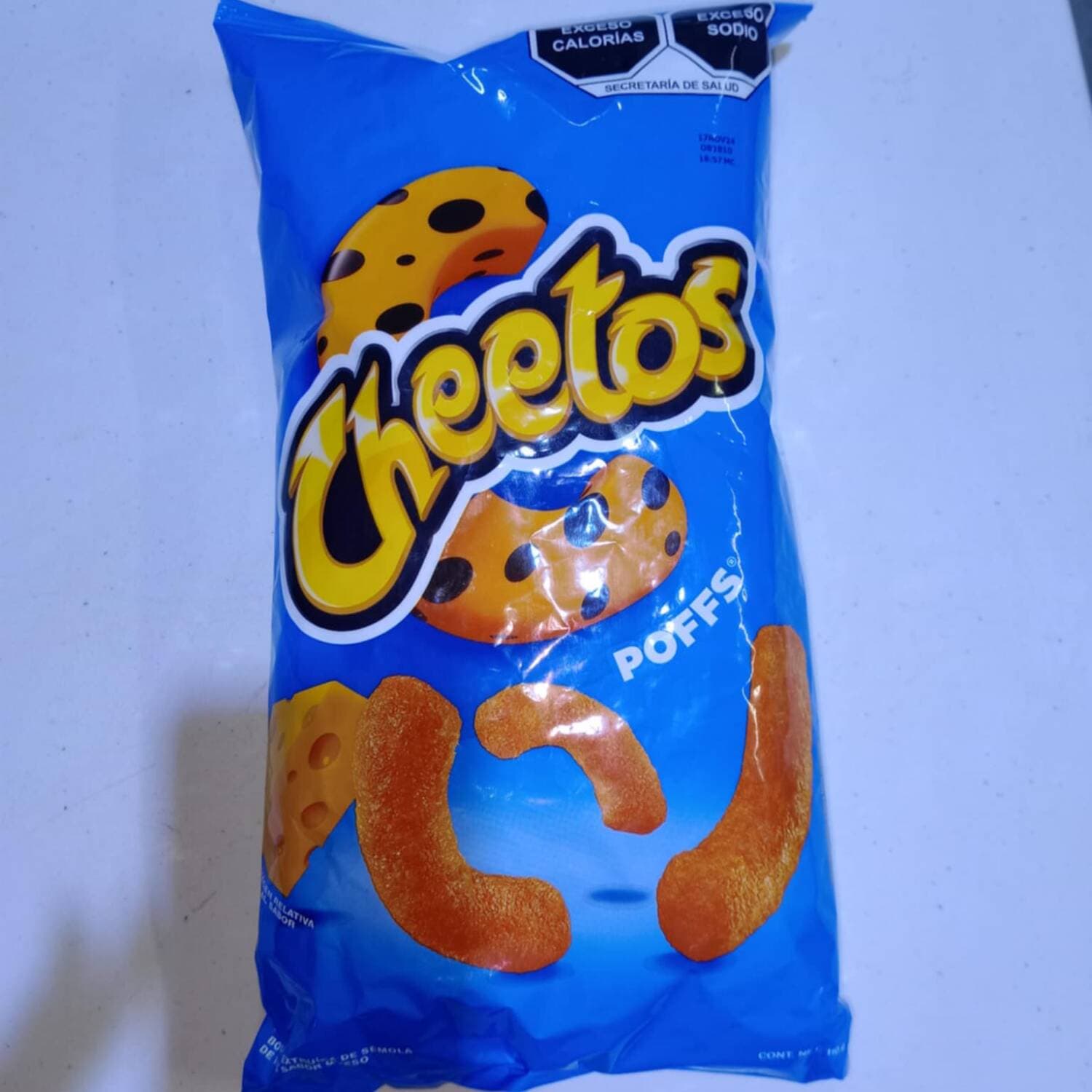 CHEETOS PUFF AZULES 110G