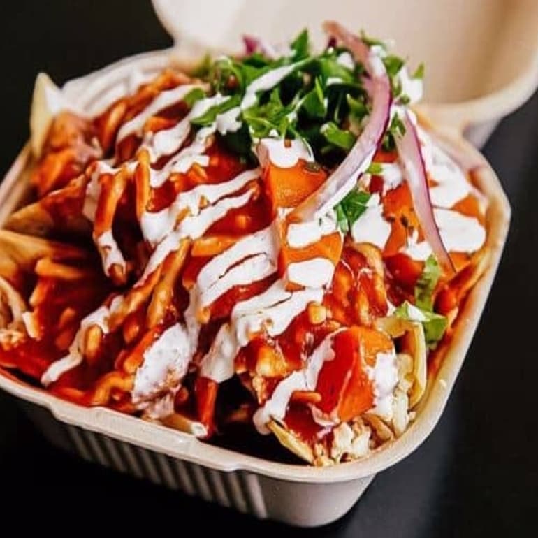 Chilaquiles rojos