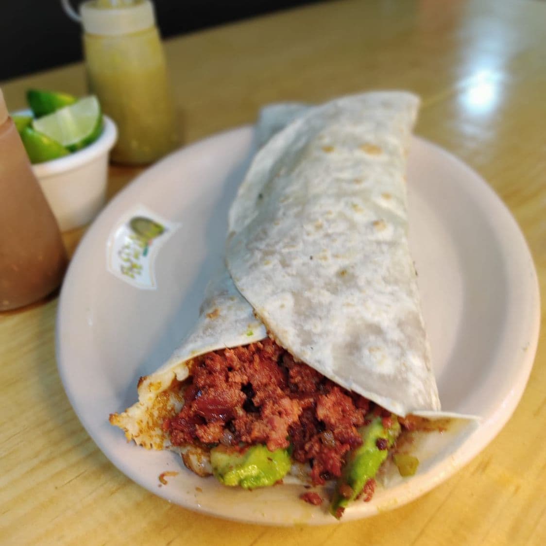 Burrito de Chorizo Rojo