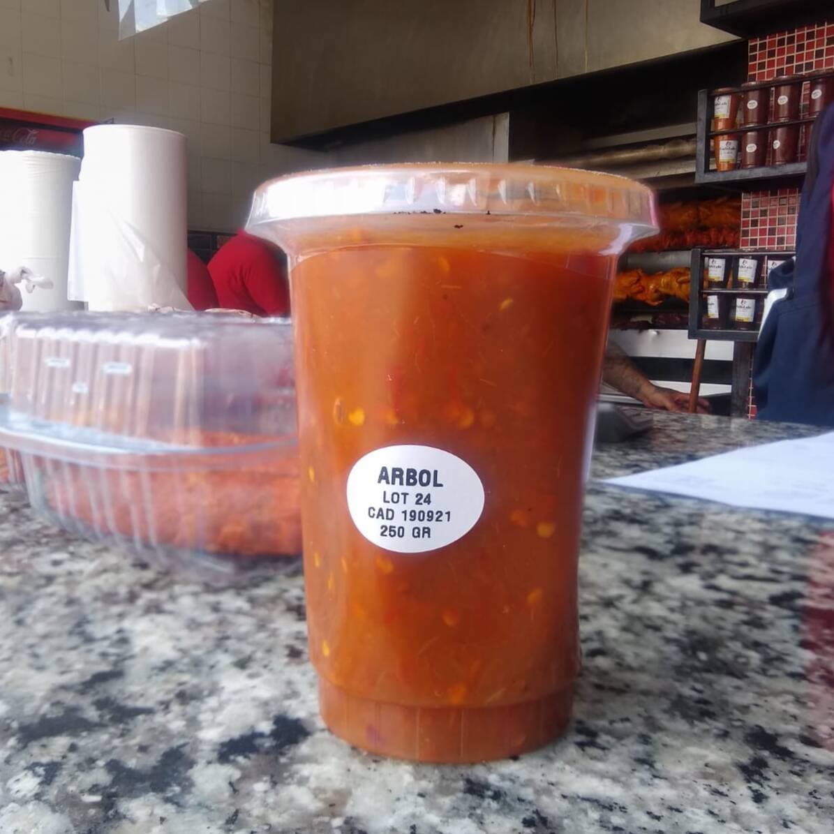 Salsa Chile de Árbol