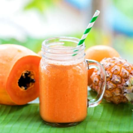 Jugo de Papaya con Piña