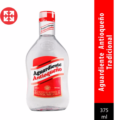 Aguardiente Antioqueño Tapa roja 375