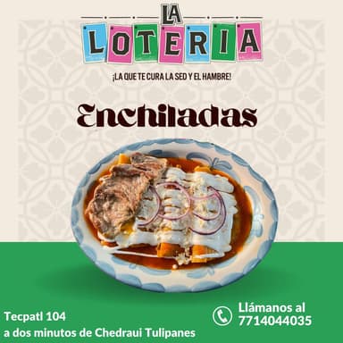 Enchiladas Sencillas Rellenas de Pollo