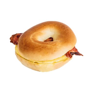 Bagel de Huevo y Tocino