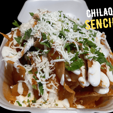 Chilaquiles Rojos (Sencillos)