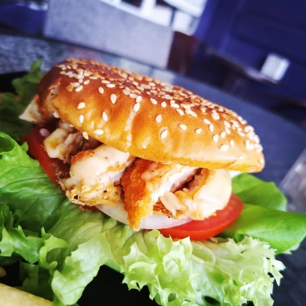 Hamburguesa Crujipollo
