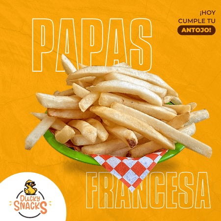 Papas a La Francesa con Queso