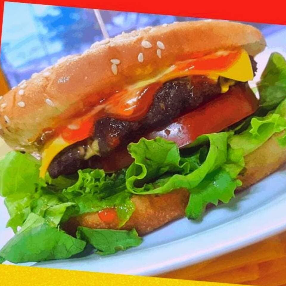 Hamburguesa Grande con Queso