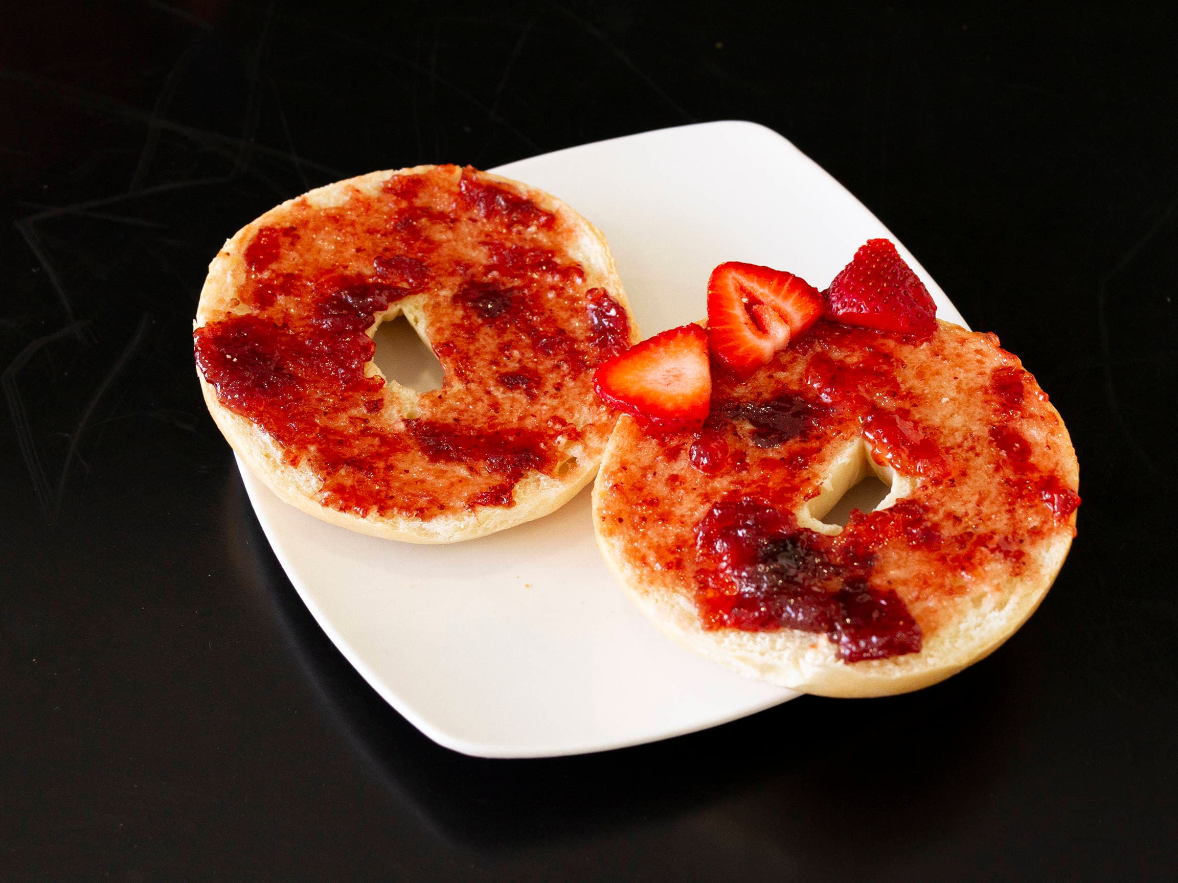 Paquete 1 Ensalada Chica +Bagel Dulce +Bebida