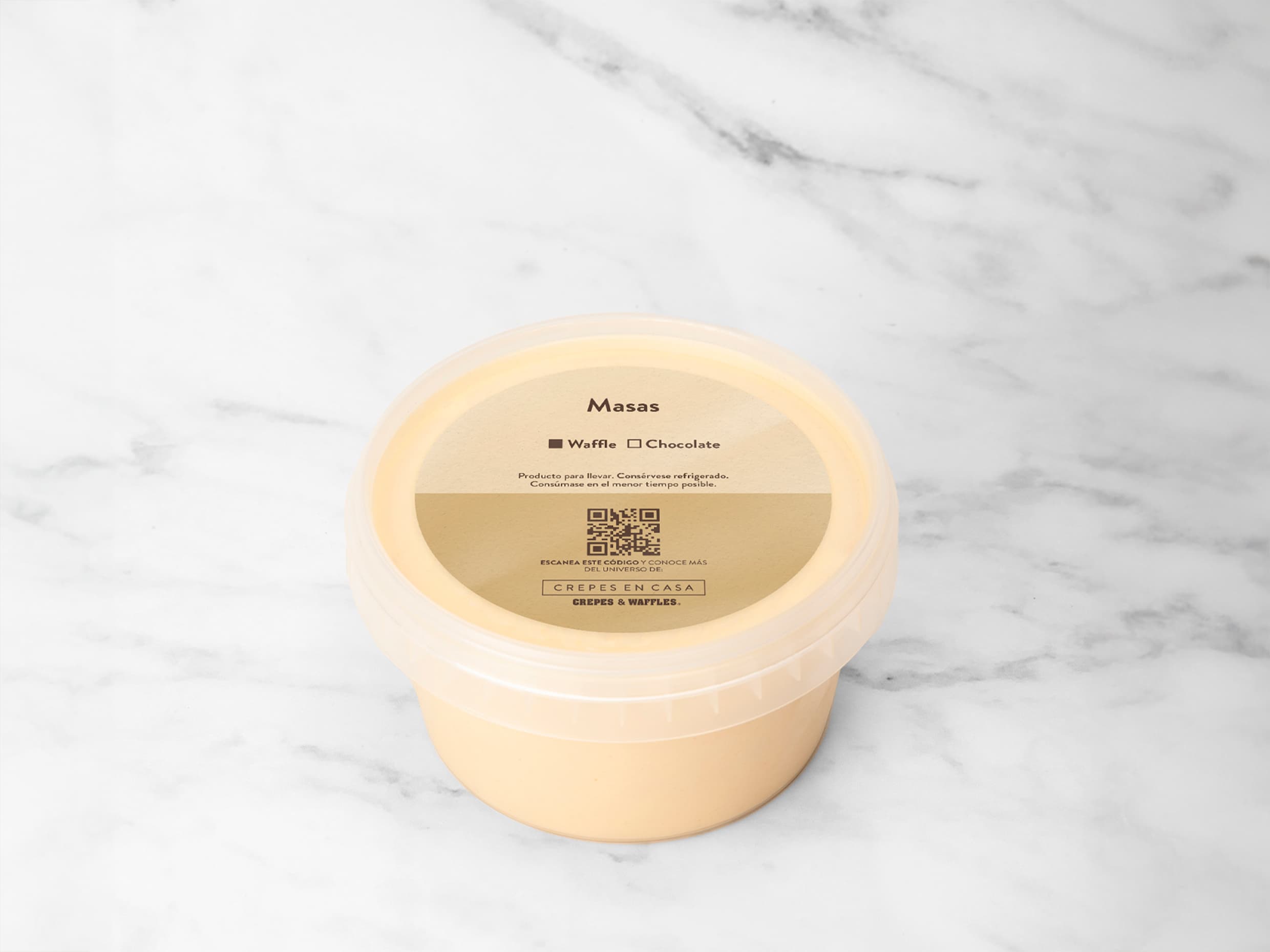Masa Waffle 500ml