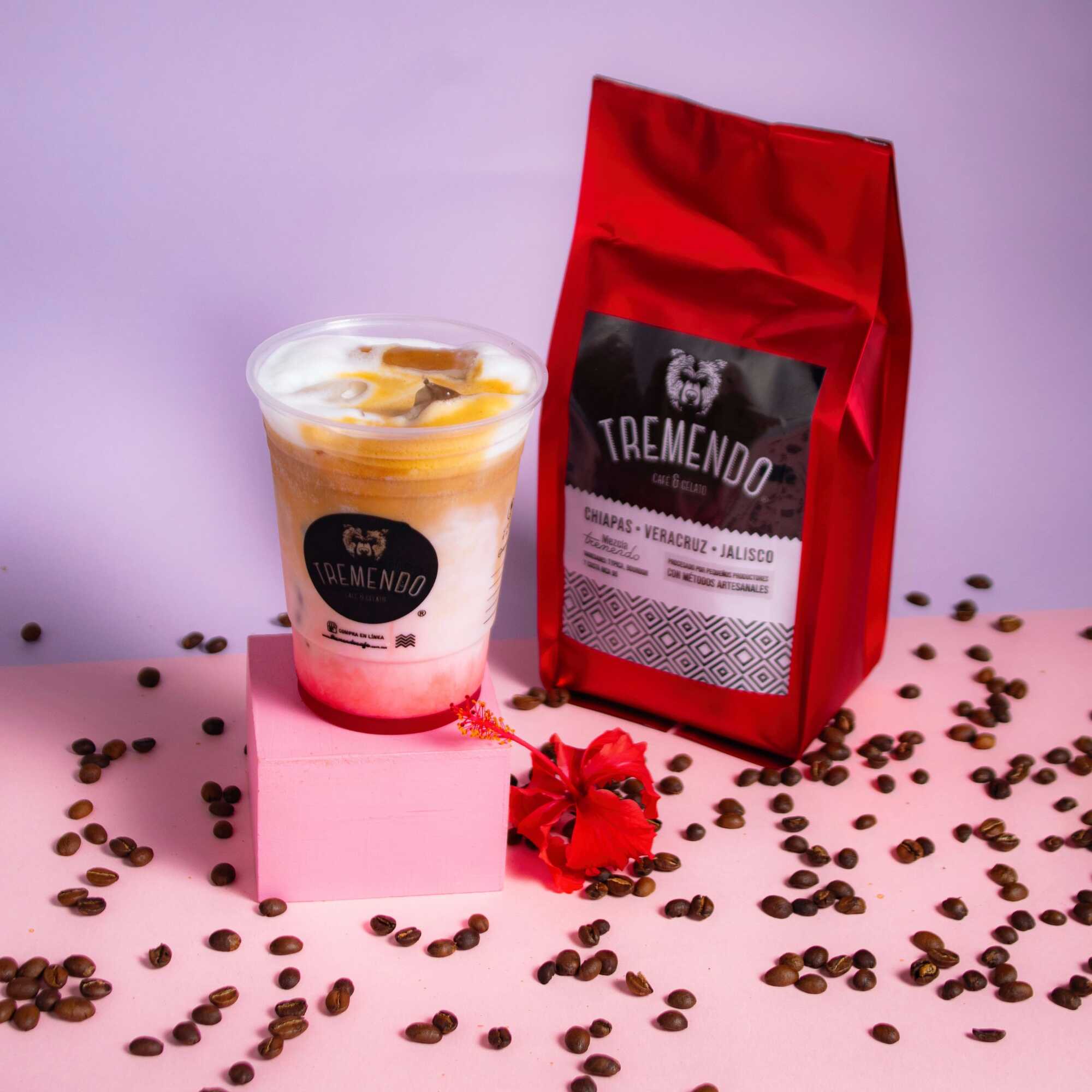 Pink Ice Latte Chico/12 Oz