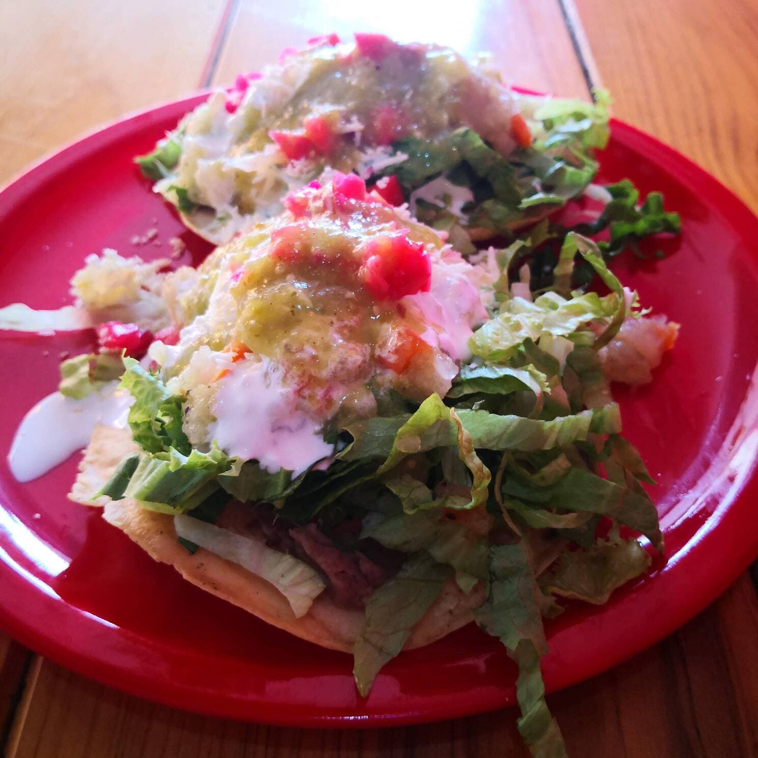 Tostadas de Guisado