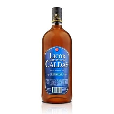 Liro Vidrio Ron Viejo De Caldas Esencial