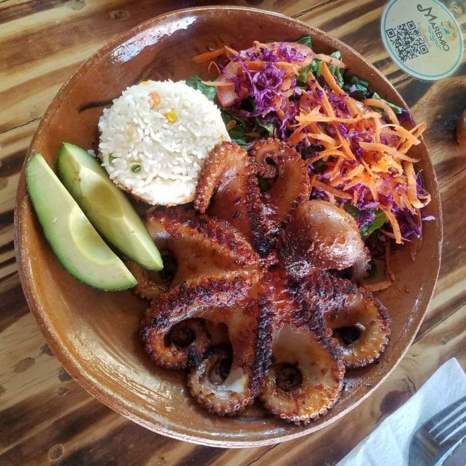 Pulpo a las Brasas