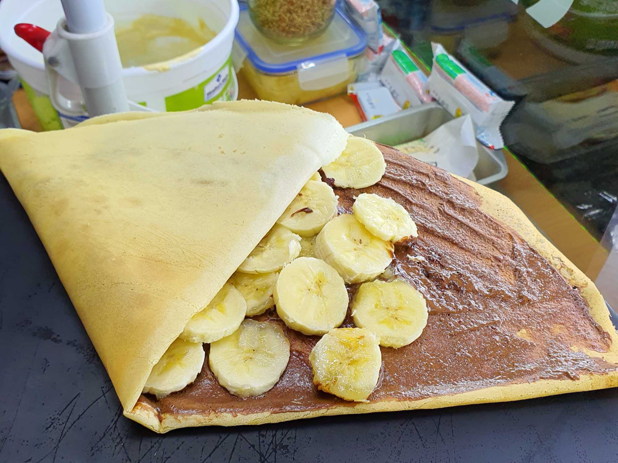 Crepa de Nutella con Platano