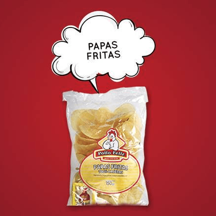 Bolsa de papas fritas 150grms